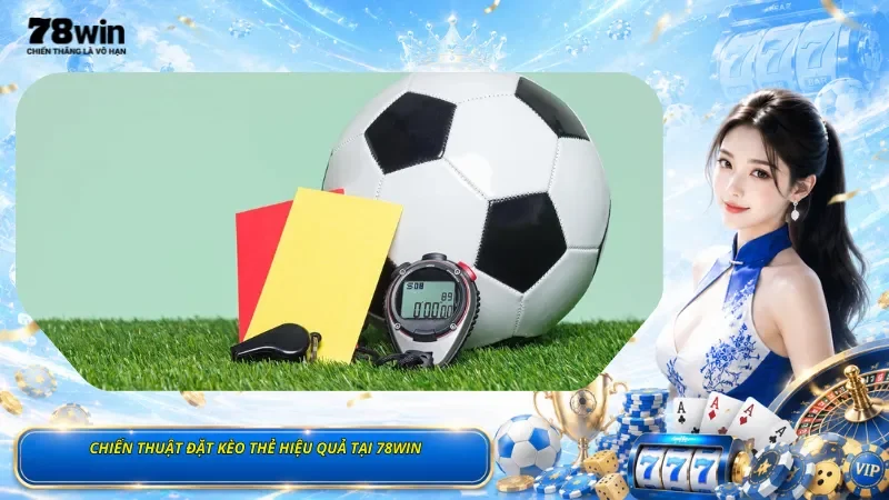 Chiến Thuật Đặt Kèo Thẻ Hiệu Quả Tại 78Win