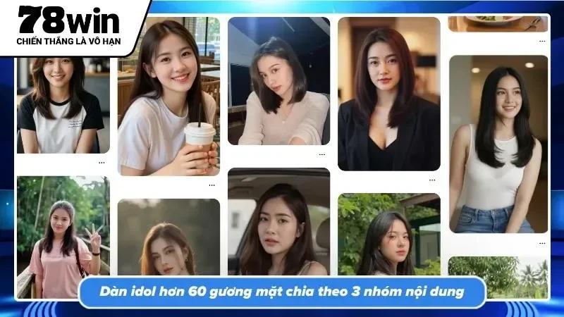 Phân loại chủ đề rõ ràng giúp người xem dễ dàng tìm kiếm sở thích
